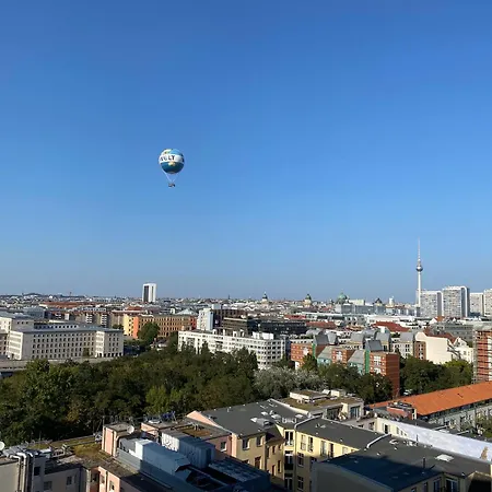 公寓 Skyview Studio At Kreuzberg-mitte *