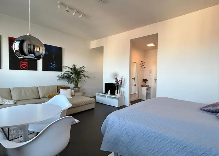 Skyview Studio At Kreuzberg-mitte 公寓 柏林