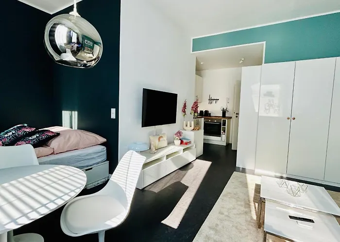 公寓 Skyview Studio At Kreuzberg-mitte *