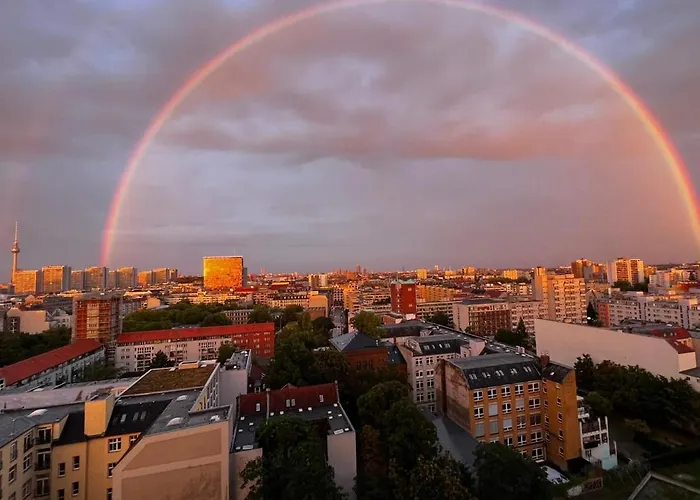 Apartamento Skyview Studio At Kreuzberg-mitte *
